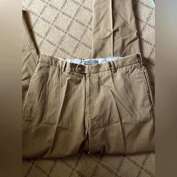 Peter Millar Khaki Chino Pants in British Tan 35 - Picture 1 of 8